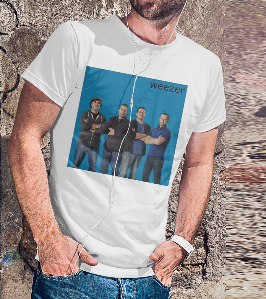Impractical Jokers Weezer Blue Album Mashup T-Shirt