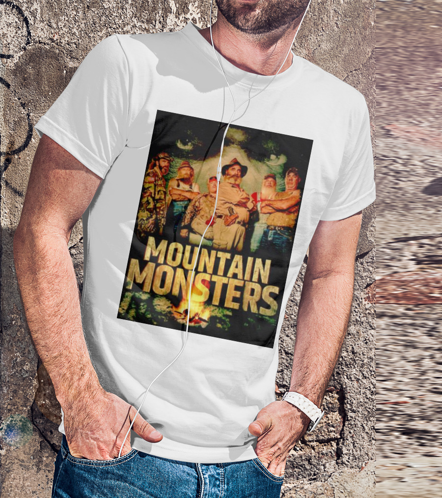 Mountain Monsters Team Campfire Adventure Hidden Woods T-Shirt