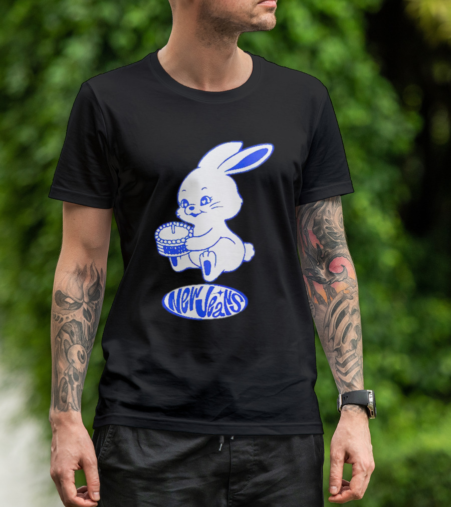 New Jeans Bunny Drummer T-Shirt