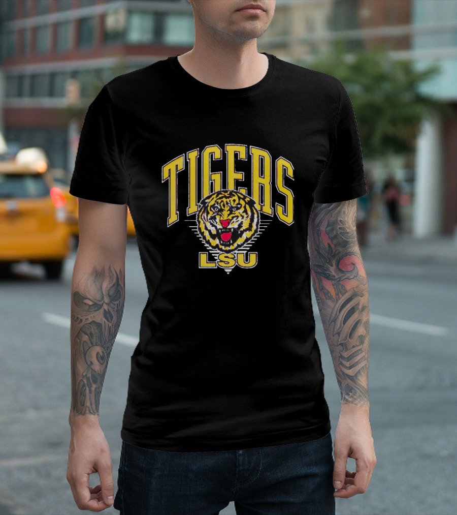 LSU Tigers Retro T-Shirt