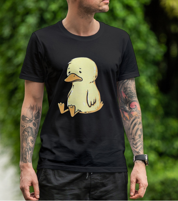 Sad As Duck Cute Sad Duckling T-Shirt