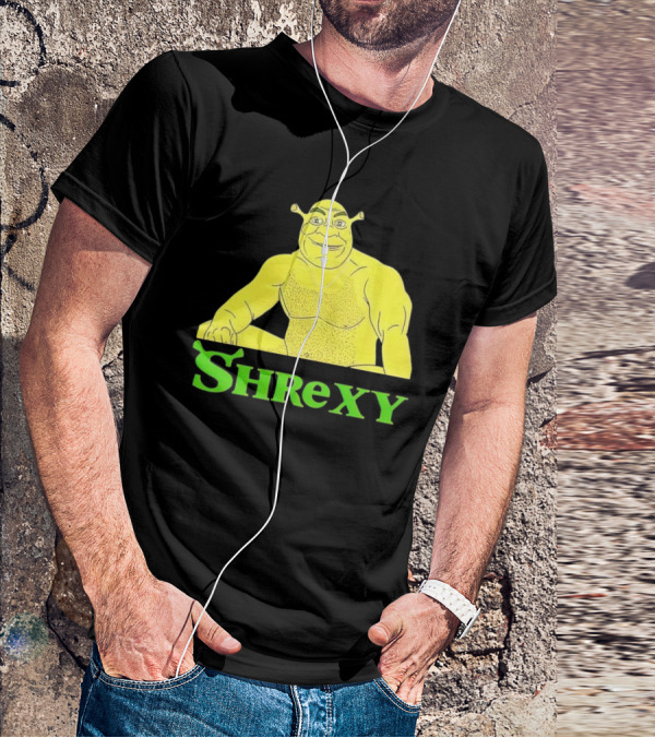 Shrek Shrexy Funny Ogre Meme T-Shirt