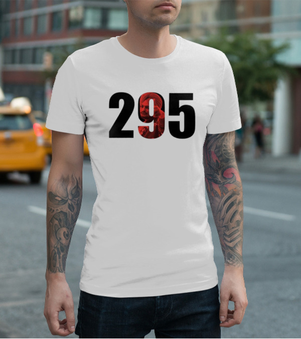 Sidhu Moose Wala 295 Black And Red T-Shirt