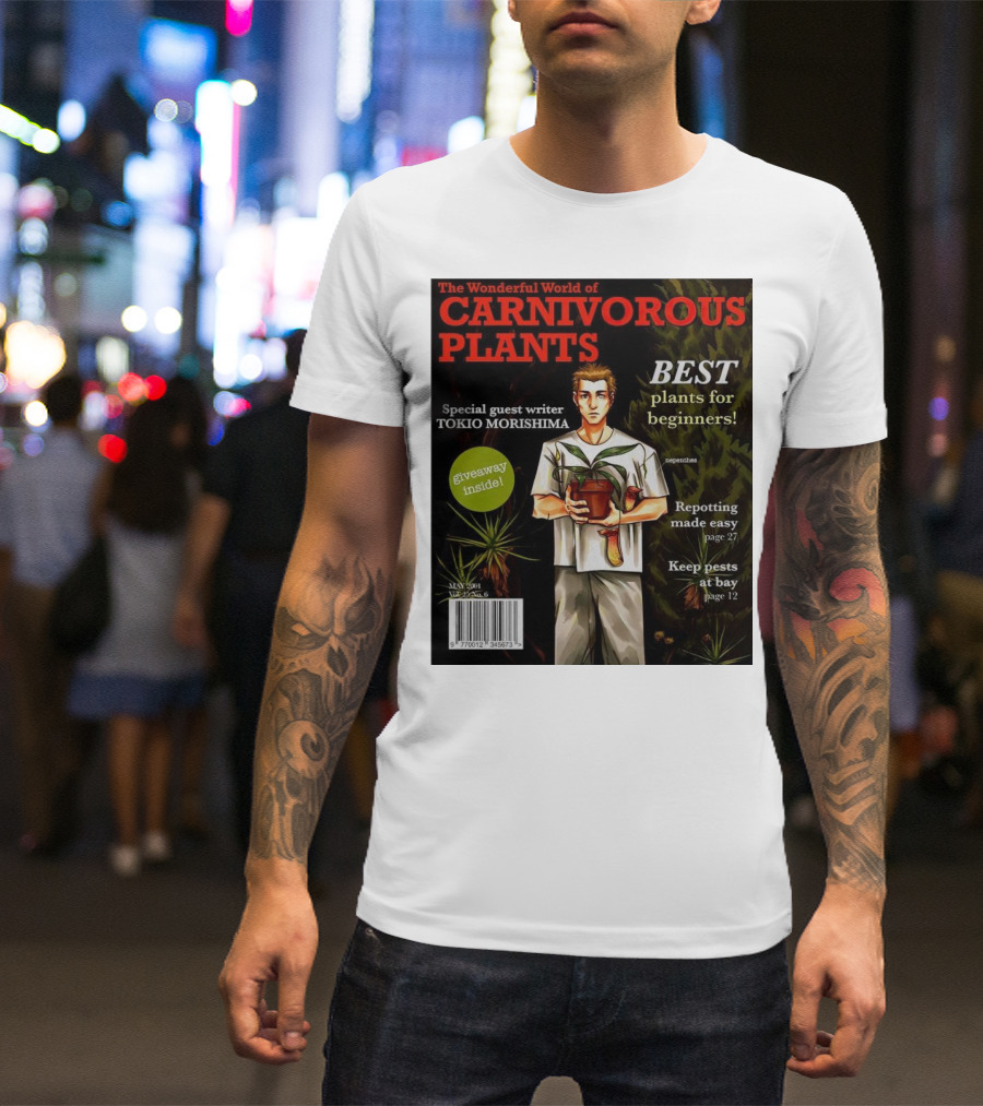 The Wonderful World Of Carnivorous Plants Best Plants For Beginners Special Guest Writer Tokio Morishima Giveaway Inside T-Shirt