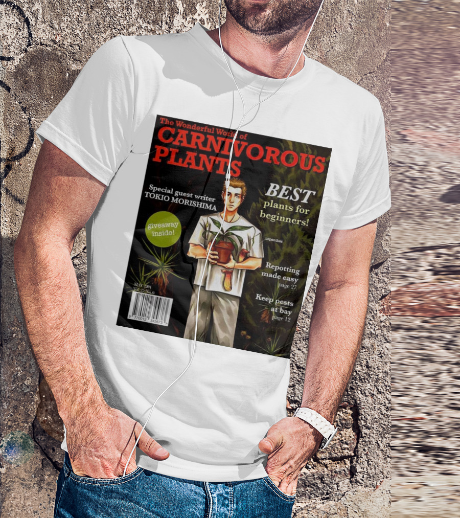 The Wonderful World Of Carnivorous Plants Best Plants For Beginners Special Guest Writer Tokio Morishima Giveaway Inside T-Shirt