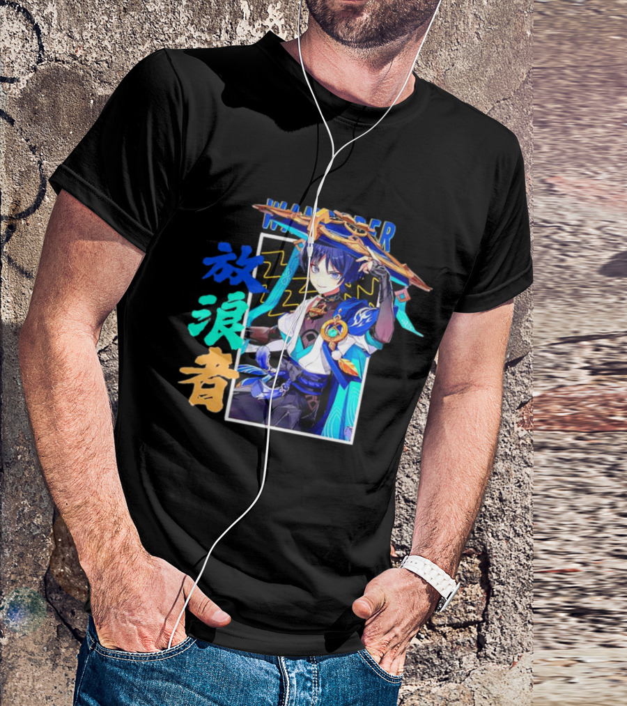 Wanderer Scaramouche Genshin Impact T-Shirt