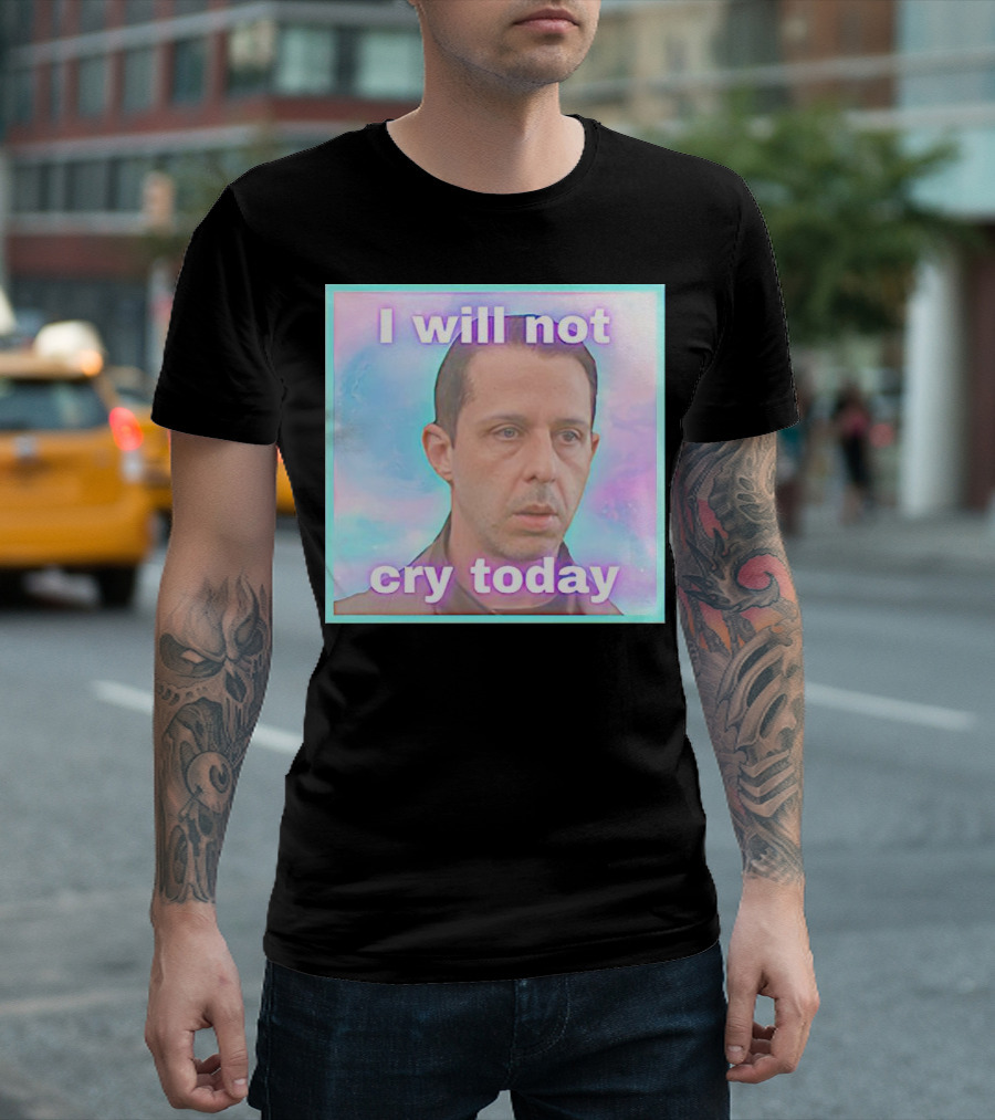 Kendall Roy I Will Not Cry Today Pastel Mood T-Shirt