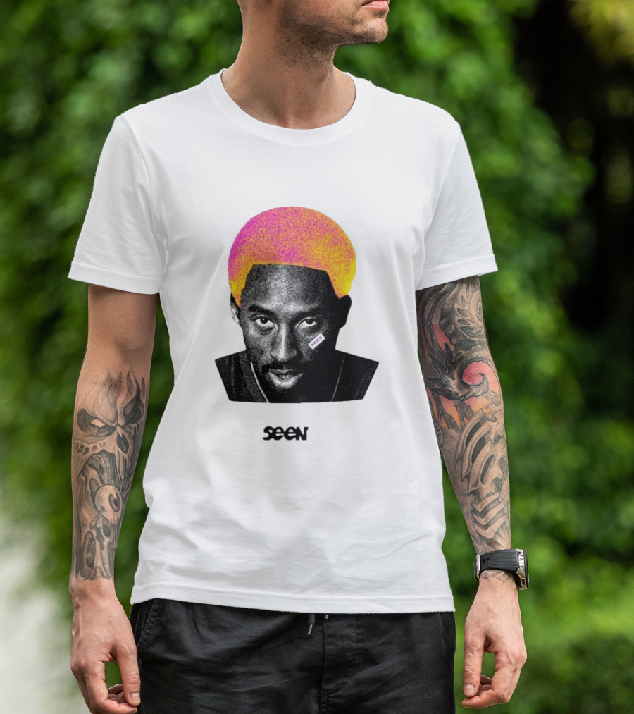 Kobe Bryant Neon Pop Art Seen T-Shirt