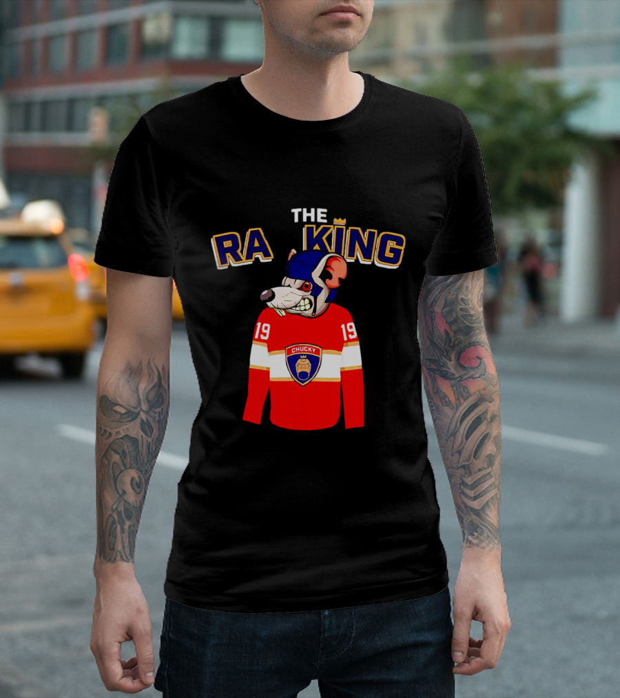 The Rat King Chucky 19 Florida Panthers Hockey Mascot T-Shirt