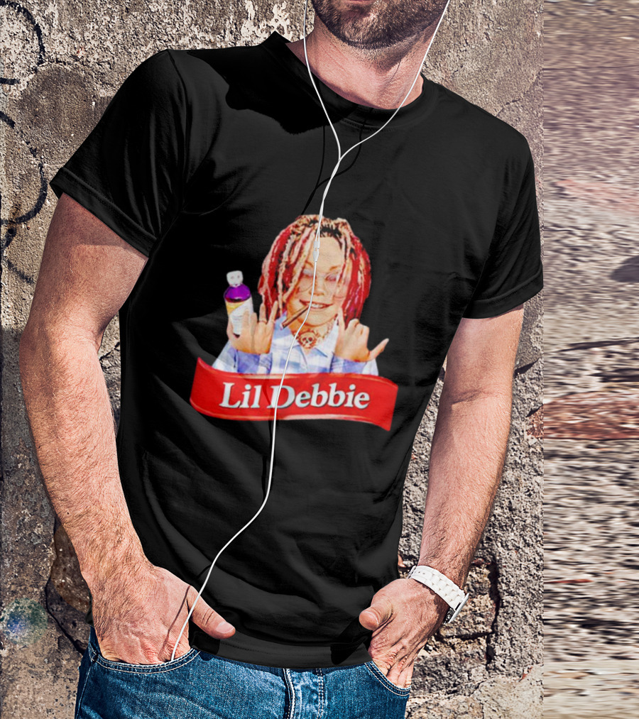 Lil Debbie Double Cup Braids Smiling T-Shirt