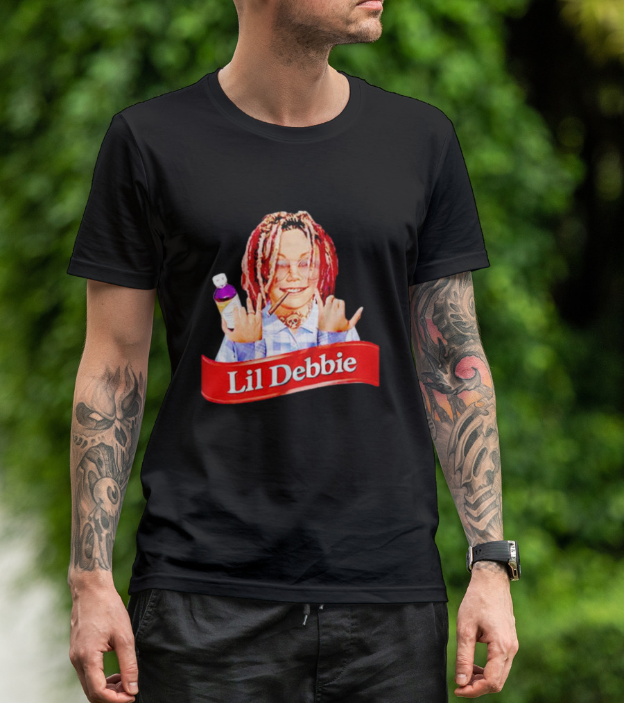Lil Debbie Double Cup Braids Smiling T-Shirt