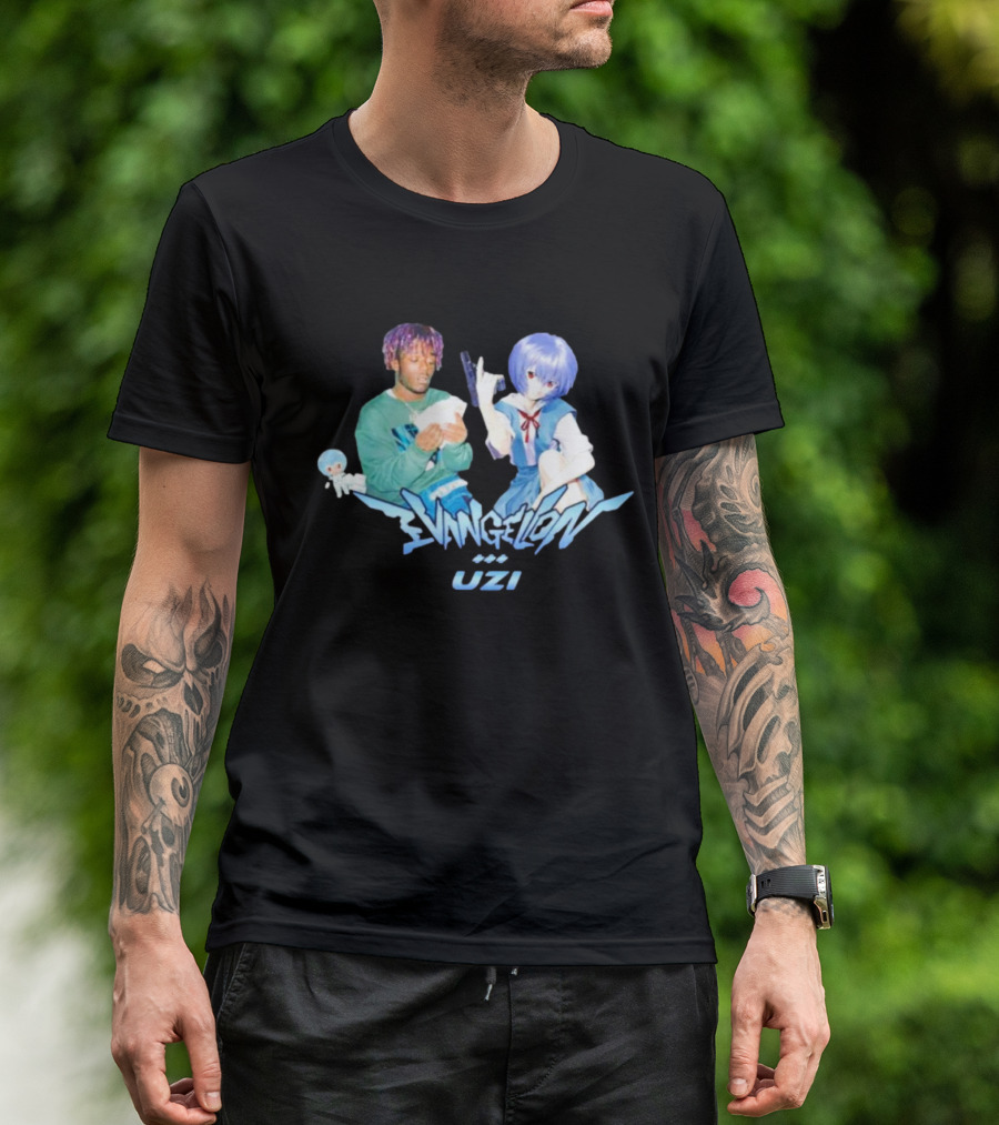 Evangeliøn Uzi Rei Ayanami Collaboration T-Shirt