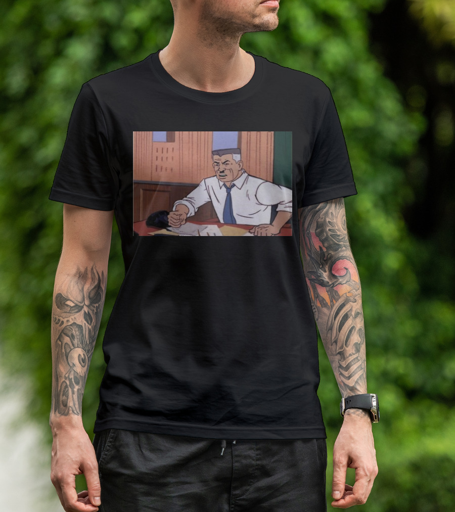 Strange Man Comic Editor Classic Scene T-Shirt