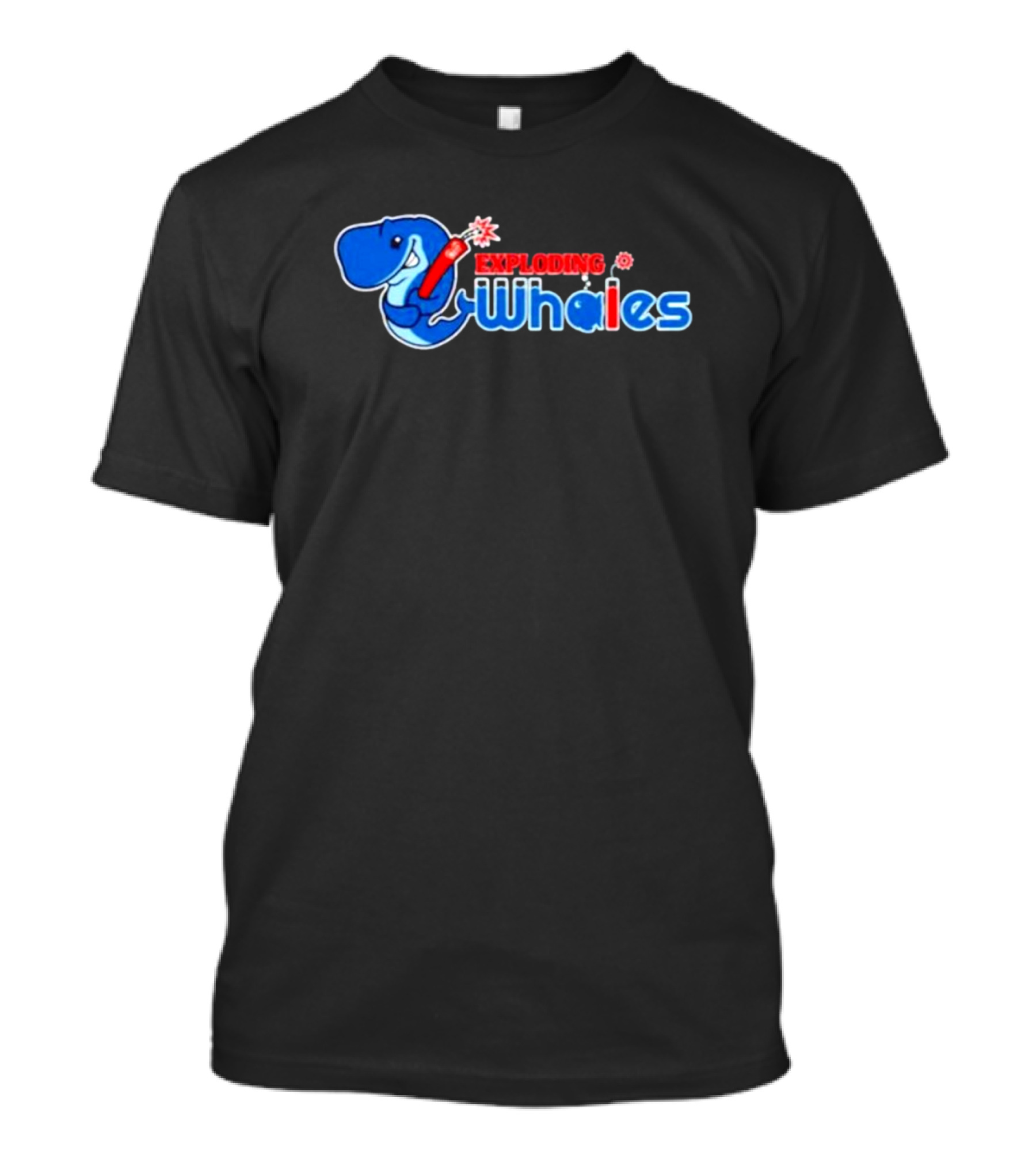 Eugene Emeralds Exploding Whales Baseball Mascot T-Shirt