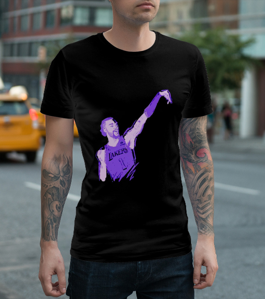 Lakers Celebrate Reunion With D’Angelo Russell T-Shirt