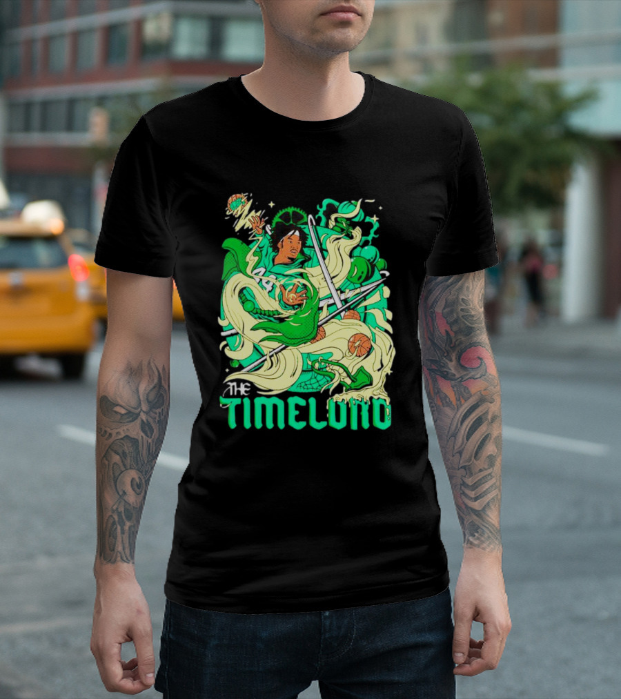 The Time Lord Robert Williams Boston Celtics Basketball T-Shirt