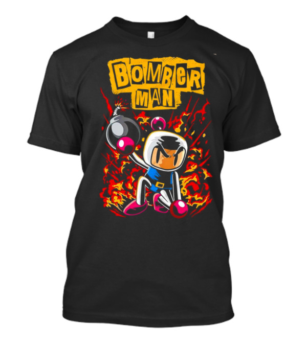 Bomberman Dynamic Action Explosion Iconic T-Shirt