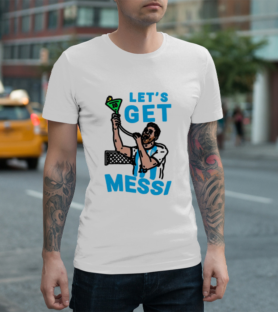 Let’s Get Messi Number 10 T-Shirt