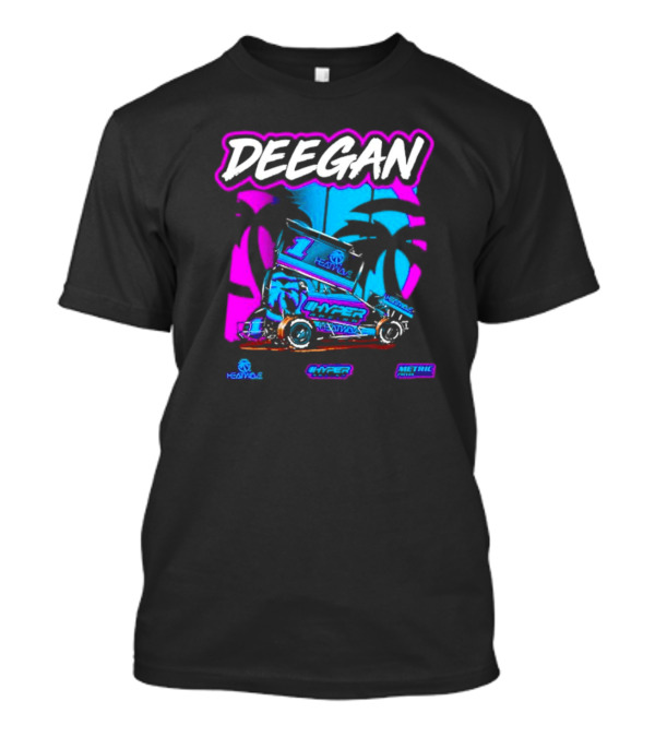 Deegan Hyper Racing Metric Cycles Heatwave Racing Sprint Car T-Shirt
