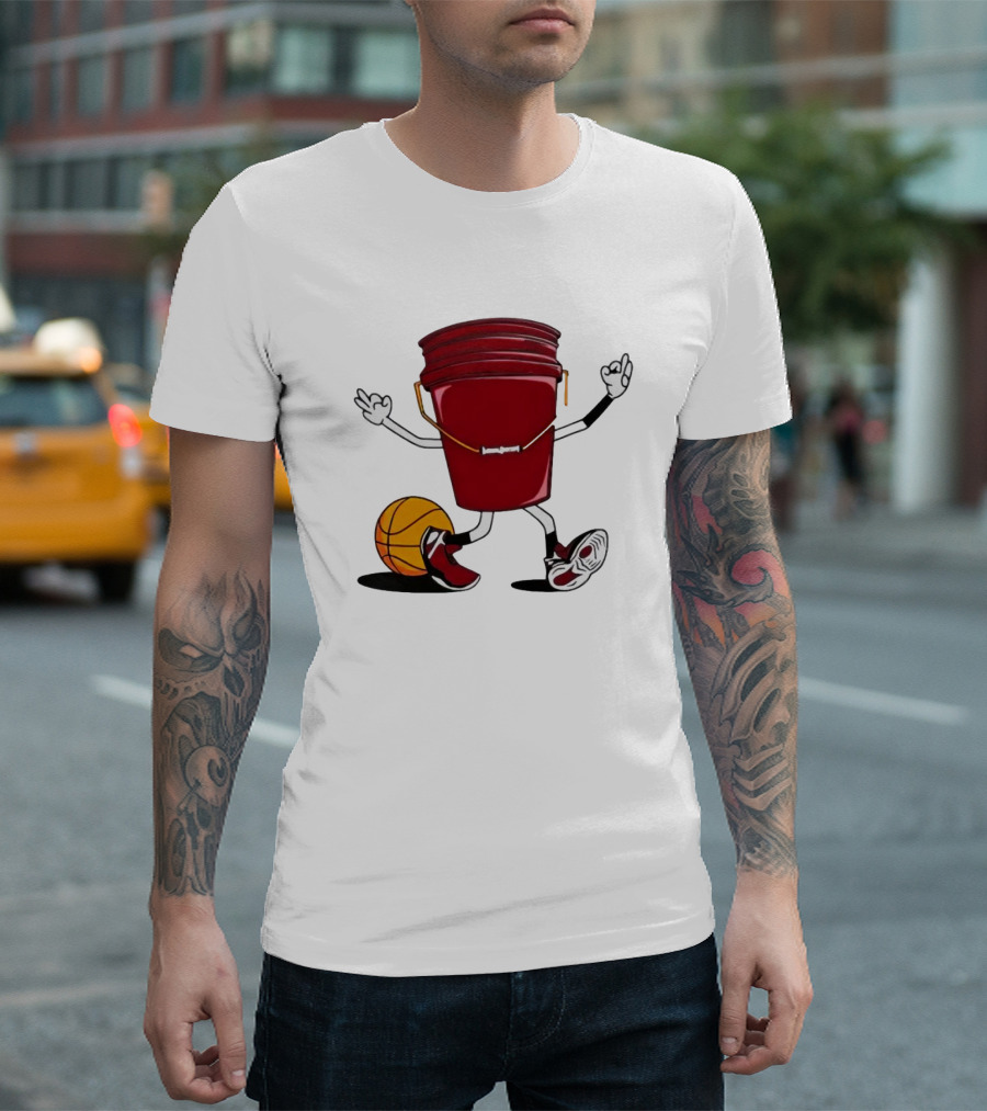 Jimmy Butler Miami Heat Hero Basketball Bucket Character T-Shirt
