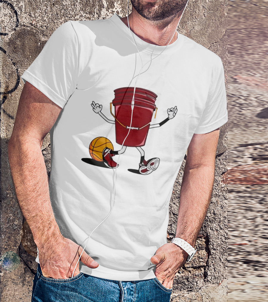 Jimmy Butler Miami Heat Hero Basketball Bucket Character T-Shirt