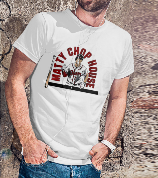 Matty Chop House Matt Olson Baseball T-Shirt