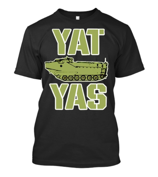 YAT YAS Amphibious Assault Vehicle Text T-Shirt