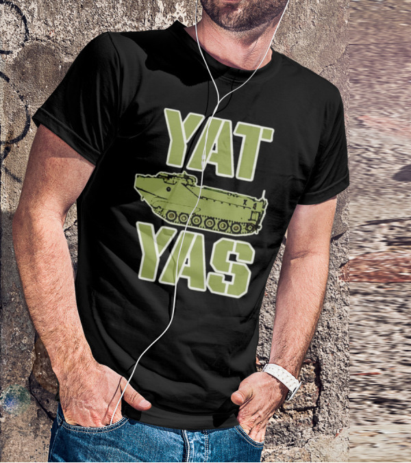 YAT YAS Amphibious Assault Vehicle Text T-Shirt
