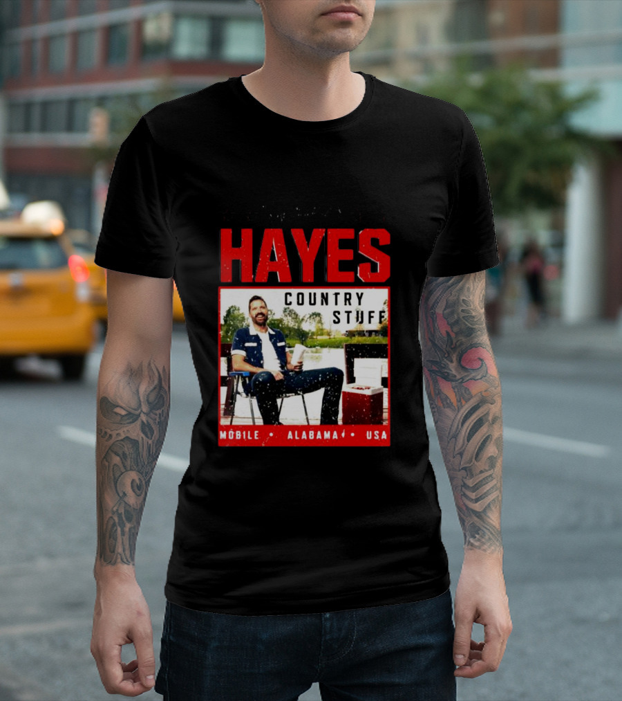 Walker Hayes Country Stuff Mobile Alabama USA T-Shirt