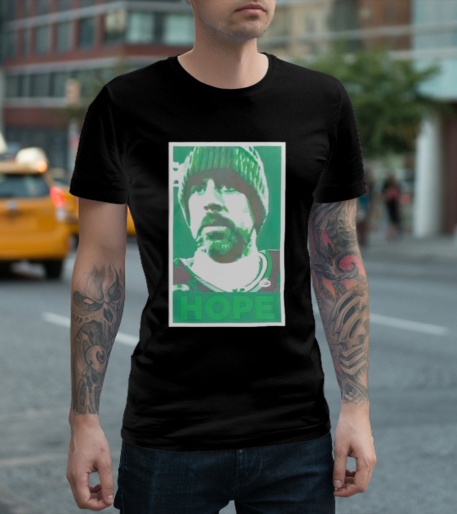 New York Jets Aaron Rodgers Hope Fan T-Shirt