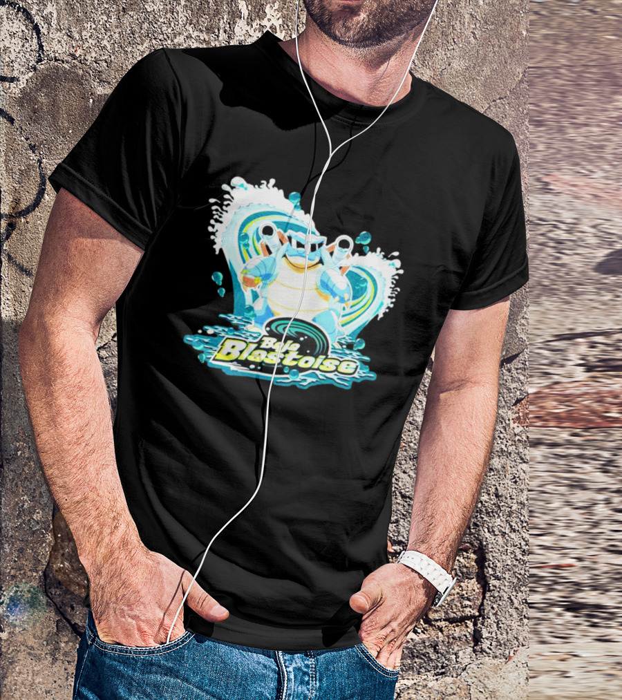 Baja Blastoise Splashing Surf Adventure T-Shirt