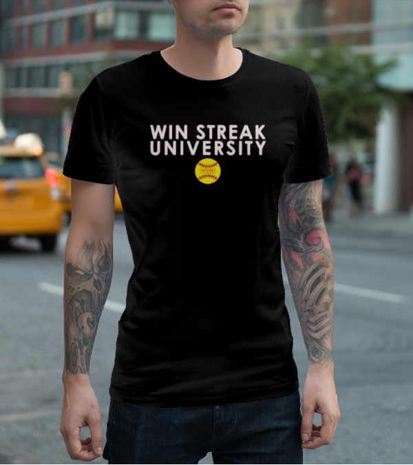 Win Streak University Softball T-Shirt