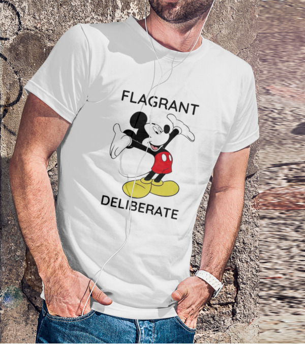 Flagrant Deliberate Mickey Mouse T-Shirt