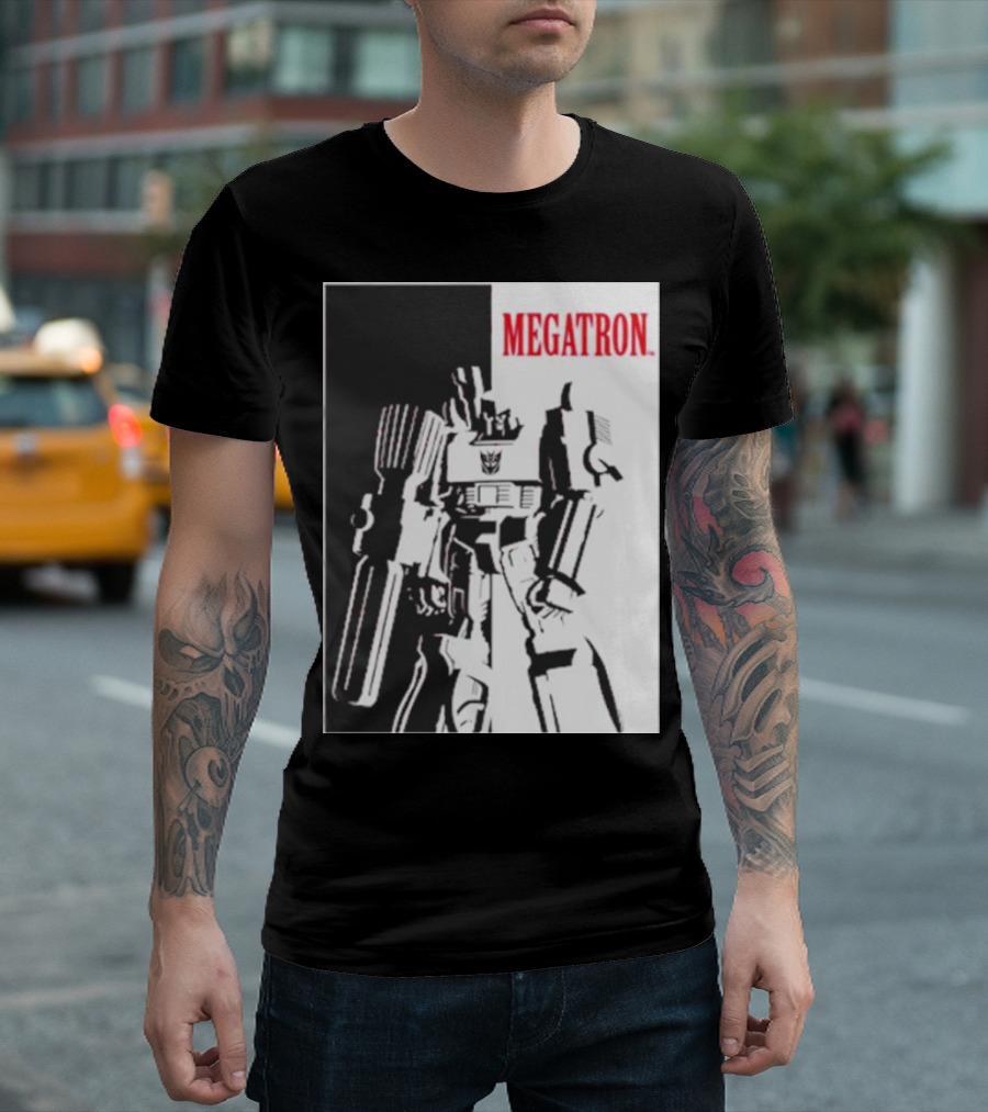 Megatron Transformers Scarface T-Shirt