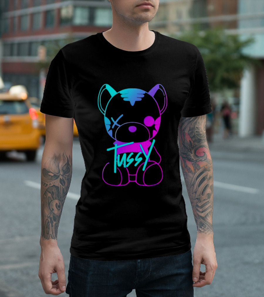 Tussy Neon Timber Tiger Games T-Shirt