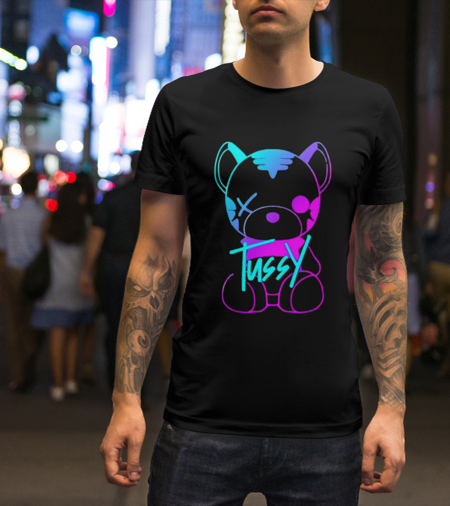 Tussy Neon Timber Tiger Games T-Shirt
