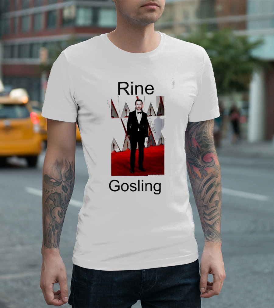Rine Gosling Red Carpet Event T-Shirt