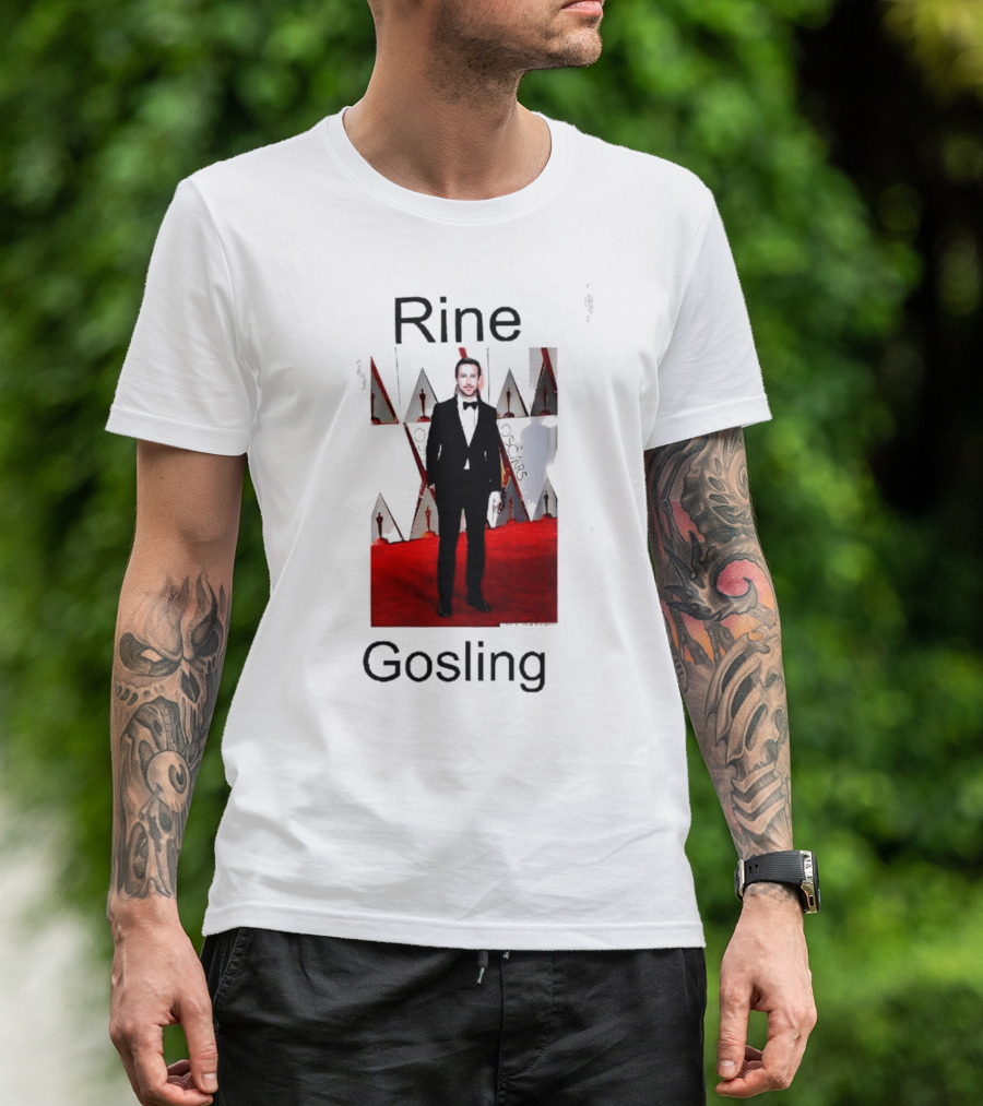 Rine Gosling Red Carpet Event T-Shirt