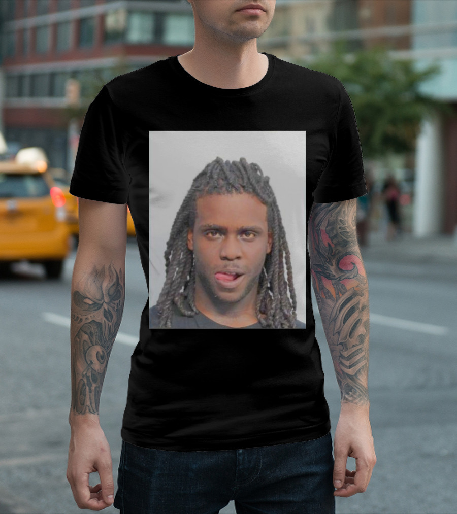 Chief Keef Mugshot Image T-Shirt