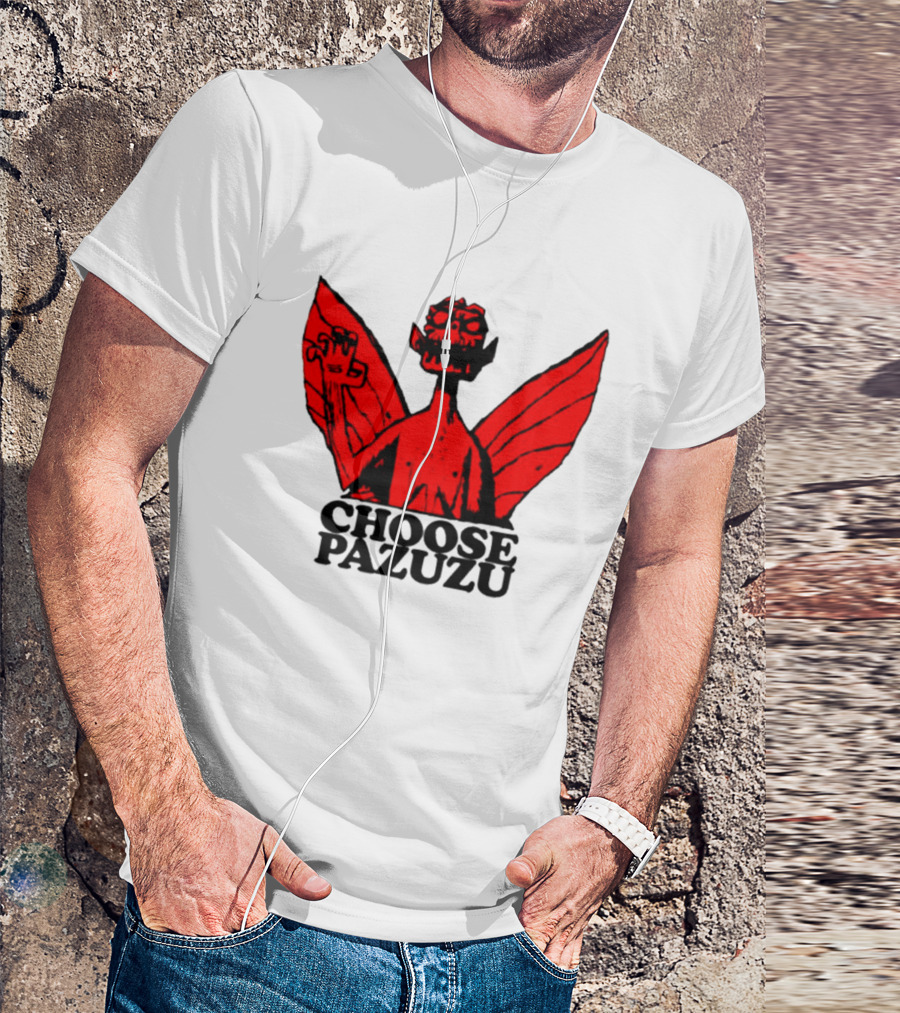 Choose Pazuzu Gorillaz Demon Wings T-Shirt