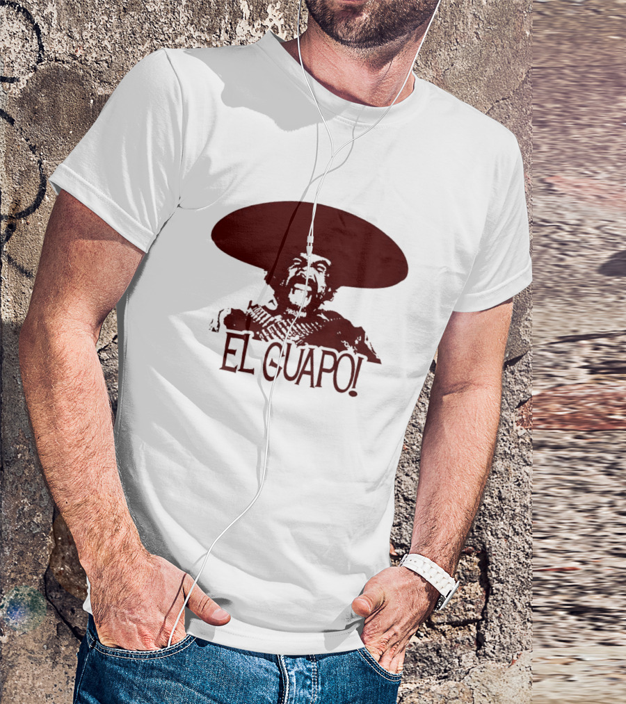 El Guapo Three Amigos Iconic Character Sombrero Image T-Shirt