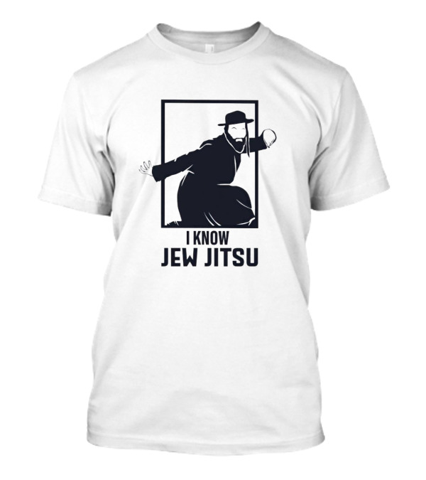 I Know Jew Jitsu Martial Arts Rabbi动作 T-Shirt