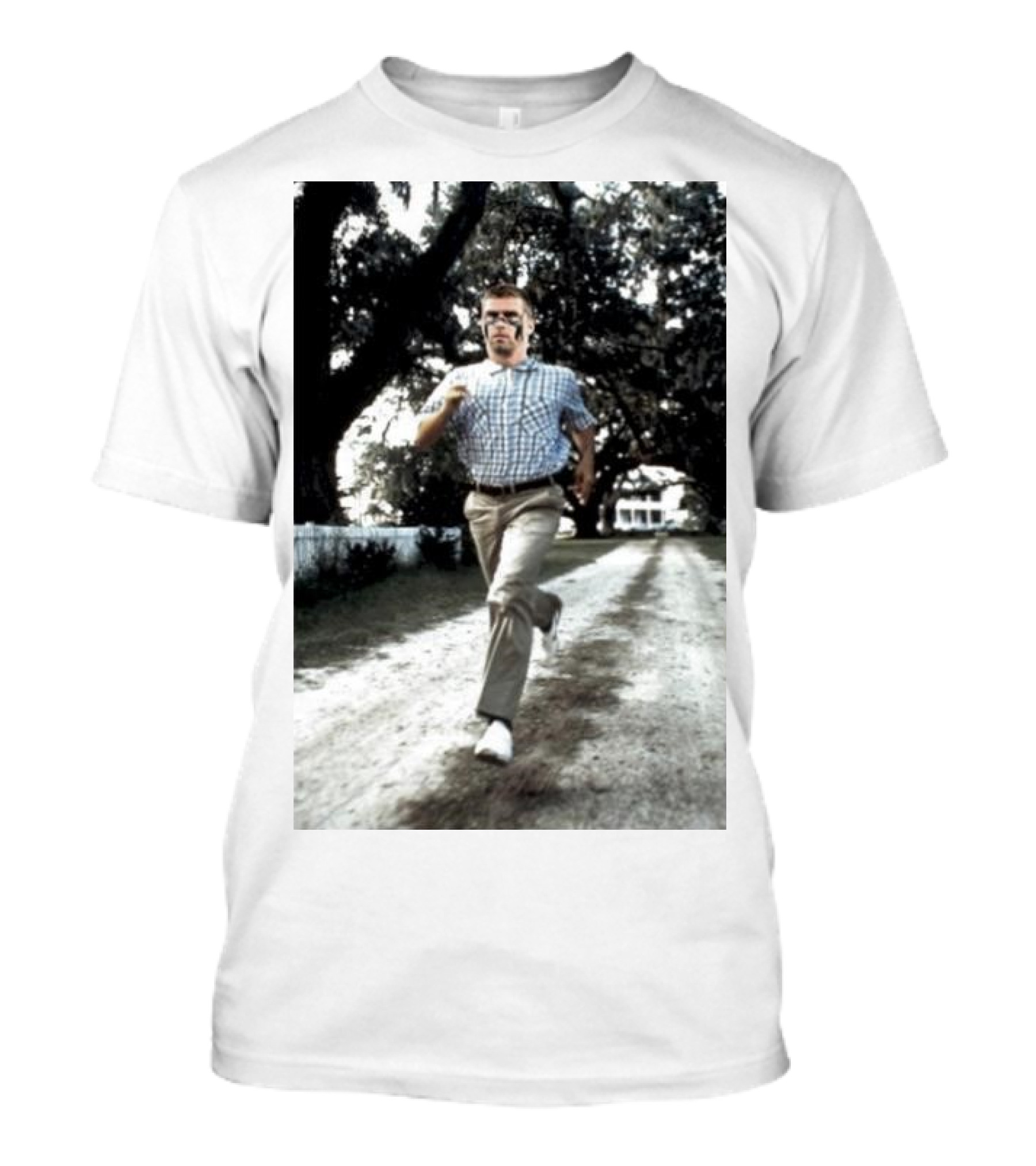 Run Hubbard Run Iconic Running Scene T-Shirt