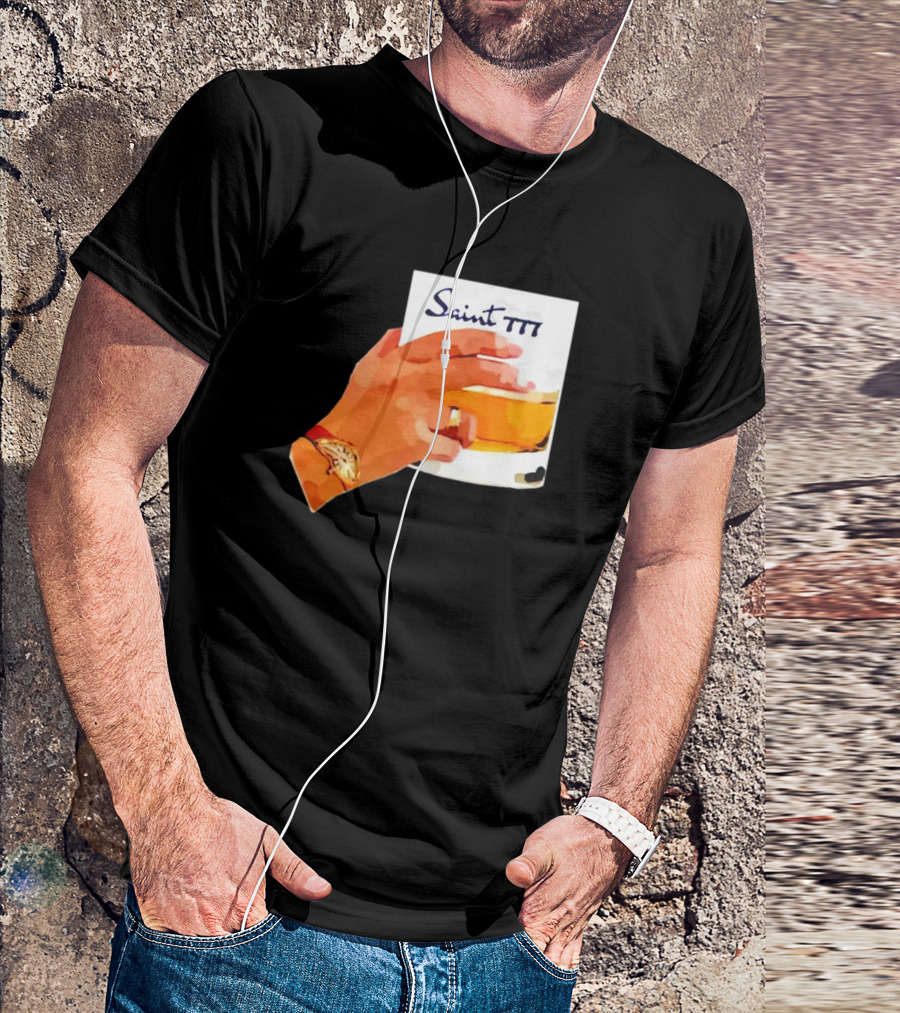 Saint 777 Whiskey Hand Watch T-Shirt