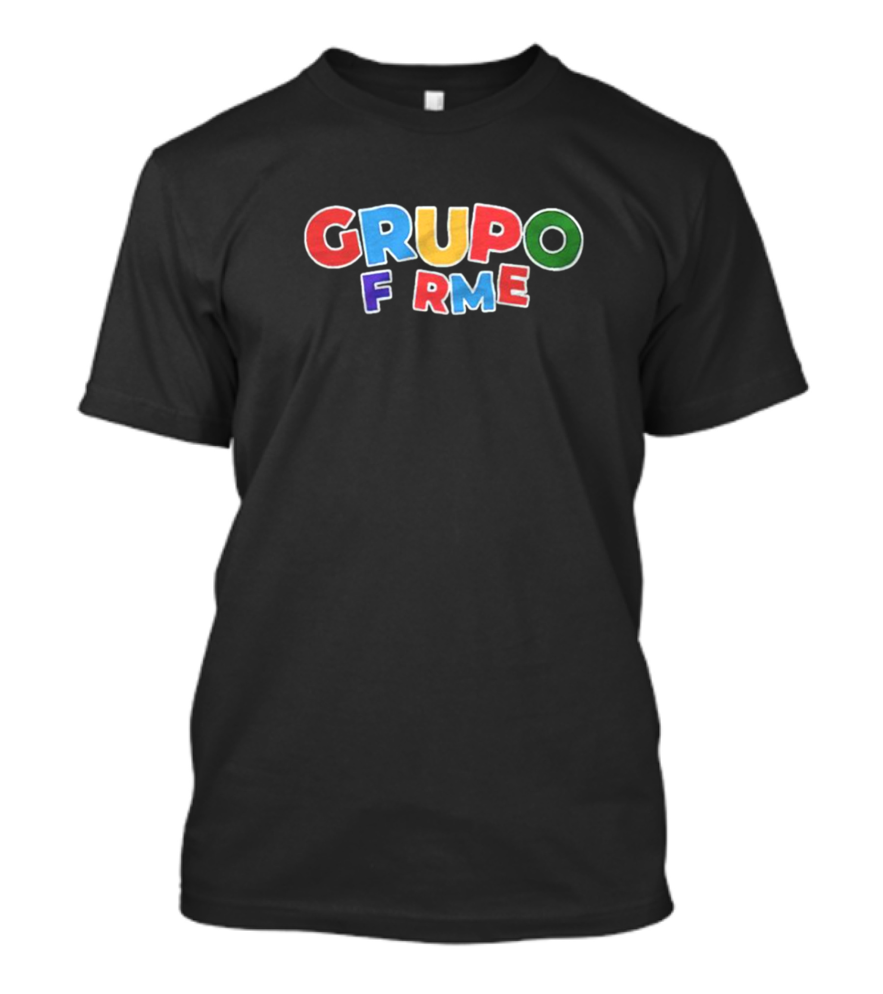 GRUPO FIRME Colorful Letters T-Shirt