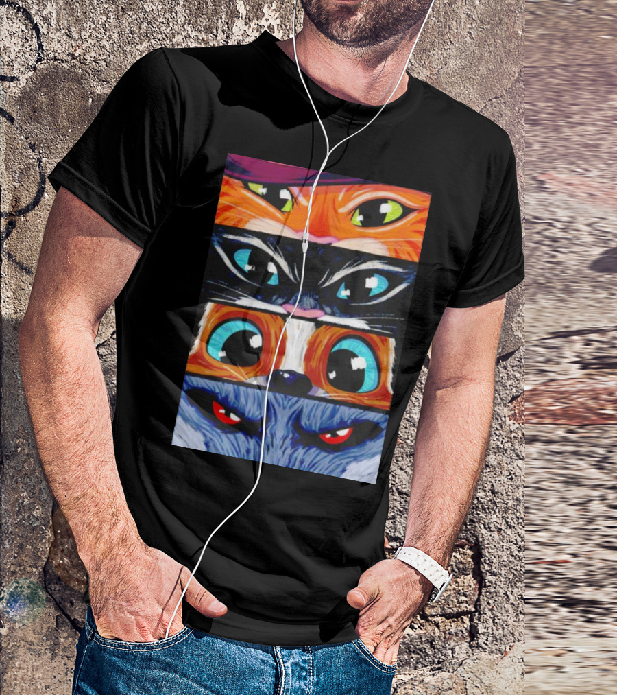Puss In Boots Eye Expressions Collection T-Shirt