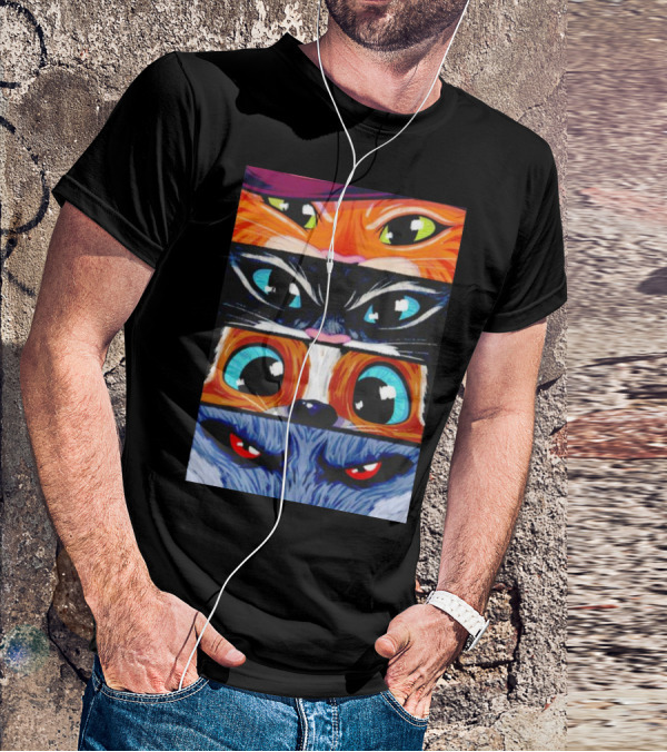 Puss In Boots Eye Expressions Collection T-Shirt