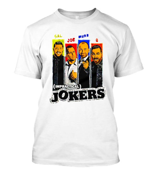 Impractical Jokers Sal Joe Murr Q Portraits T-Shirt