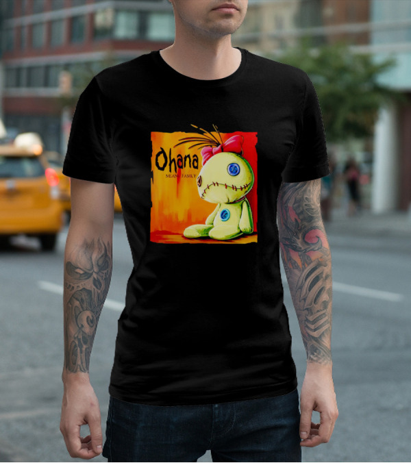 Ohana Means Family Scrump Stitch Doll T-Shirt