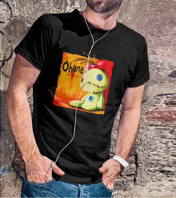 Ohana Means Family Scrump Stitch Doll T-Shirt